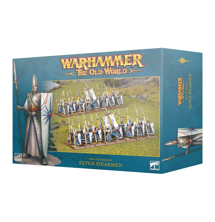 Warhammer The Old World High Elf Realms Elven Spearmen