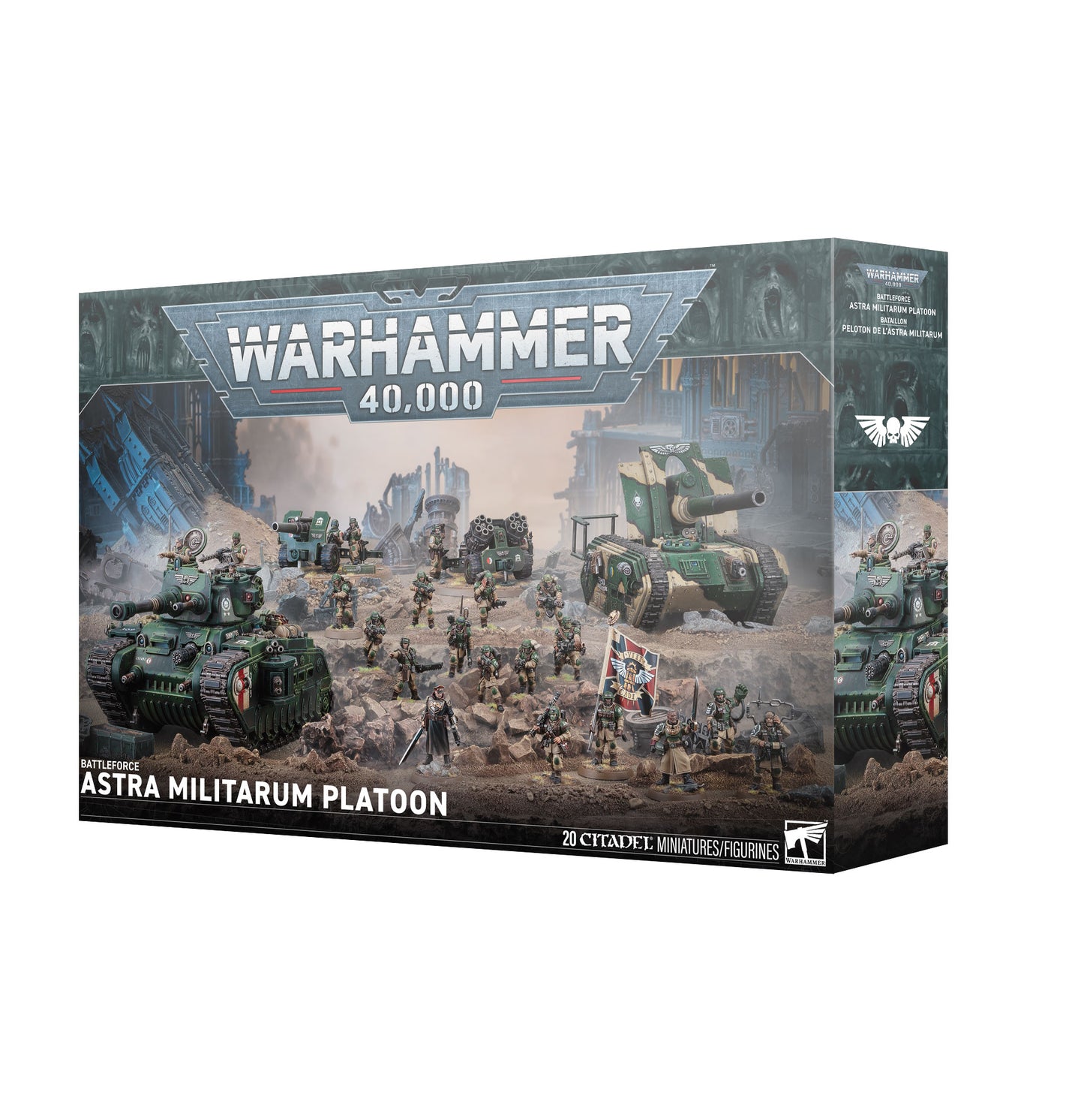 Warhammer 40K Astra Militarum Platoon Battleforce