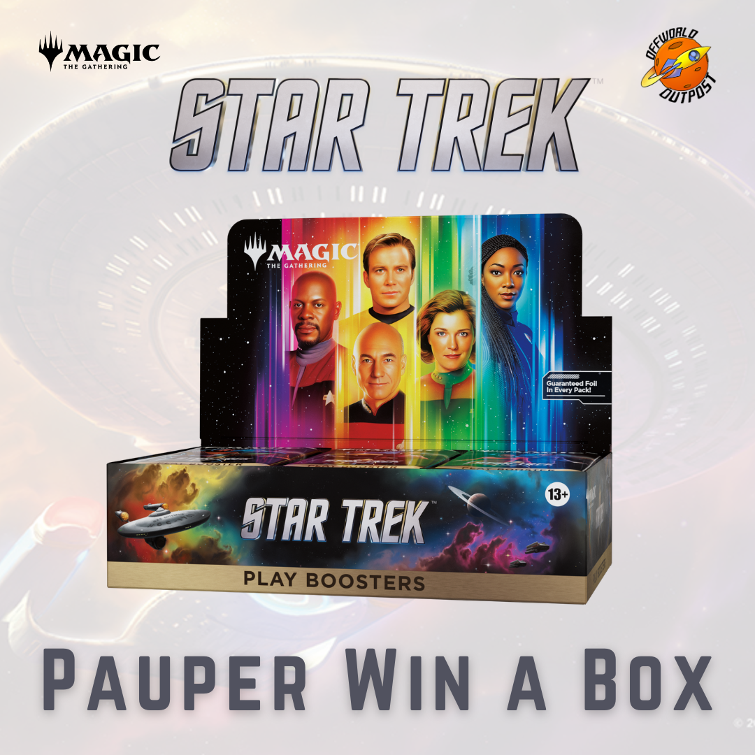 MTG Pauper Win-a-Box (Star Trek) - 16/01