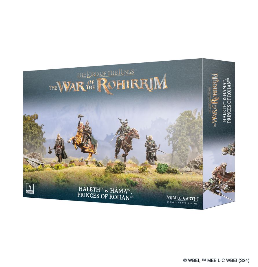 Middle Earth SBG Haleth & Hama Princes of Rohan