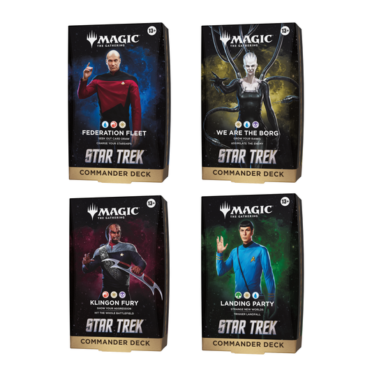 MTG Star Trek Commander Deck Set