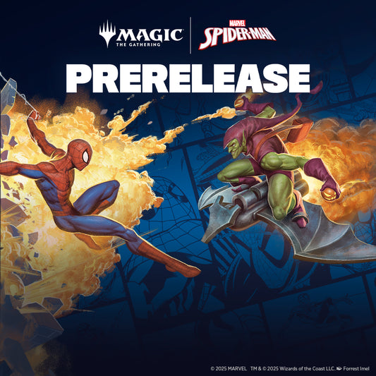 MTG Spiderman Pre-Release Sealed - SATURDAY