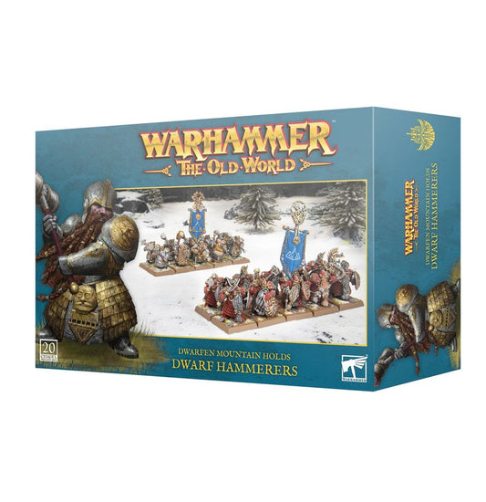 Warhammer The Old World Dwarfen Mountain Holds Dwarf Hammerers
