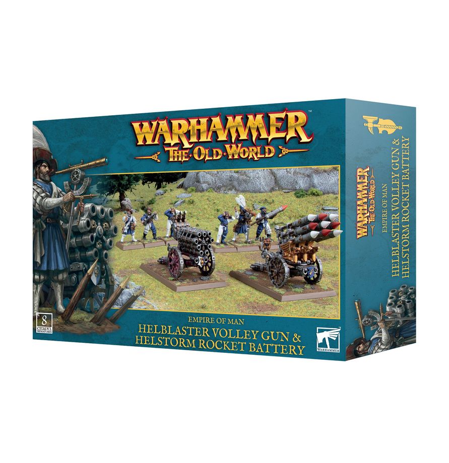 Warhammer The Old World Empire of Man Helblaster Volley Gun
