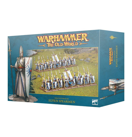 Warhammer The Old World High Elf Realms Elven Spearmen