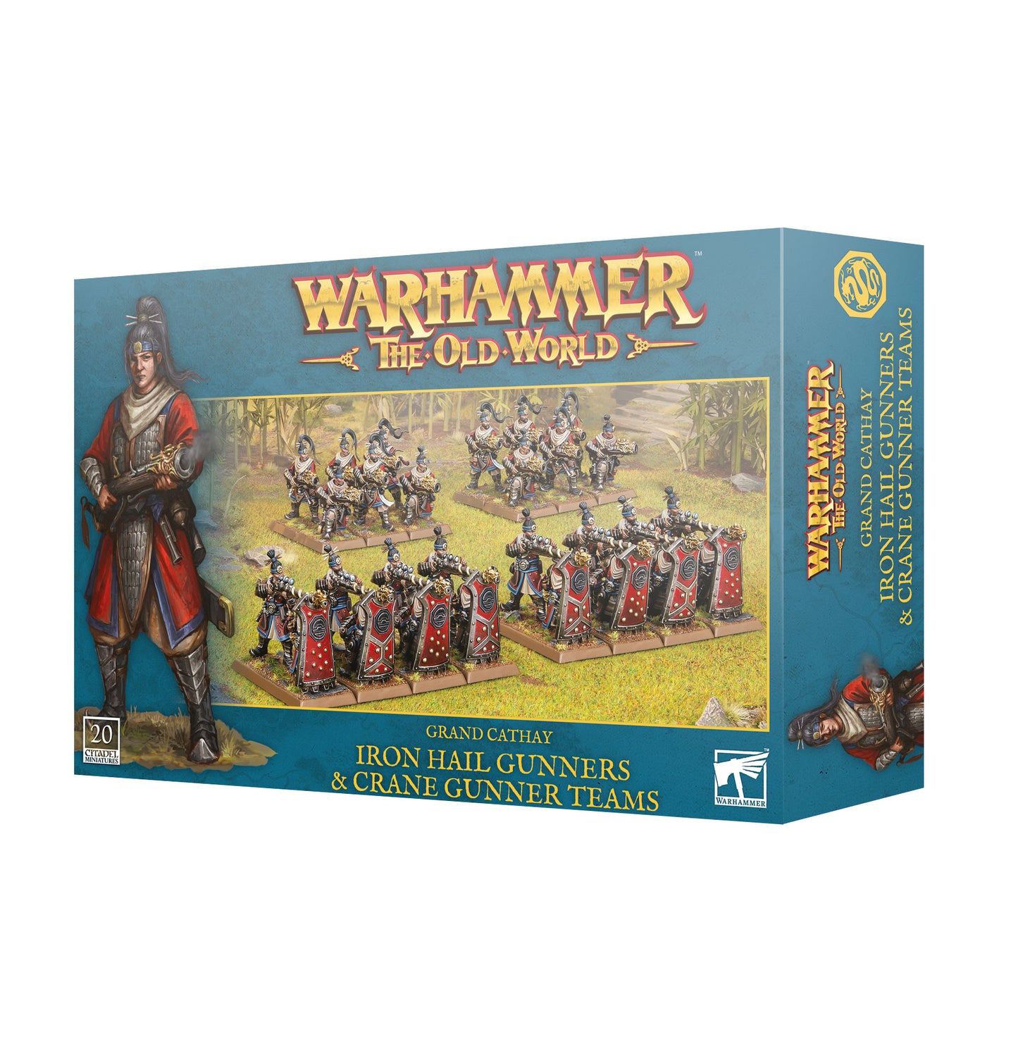 Warhammer The Old World Grand Cathay Iron Hail and Crane Gunners