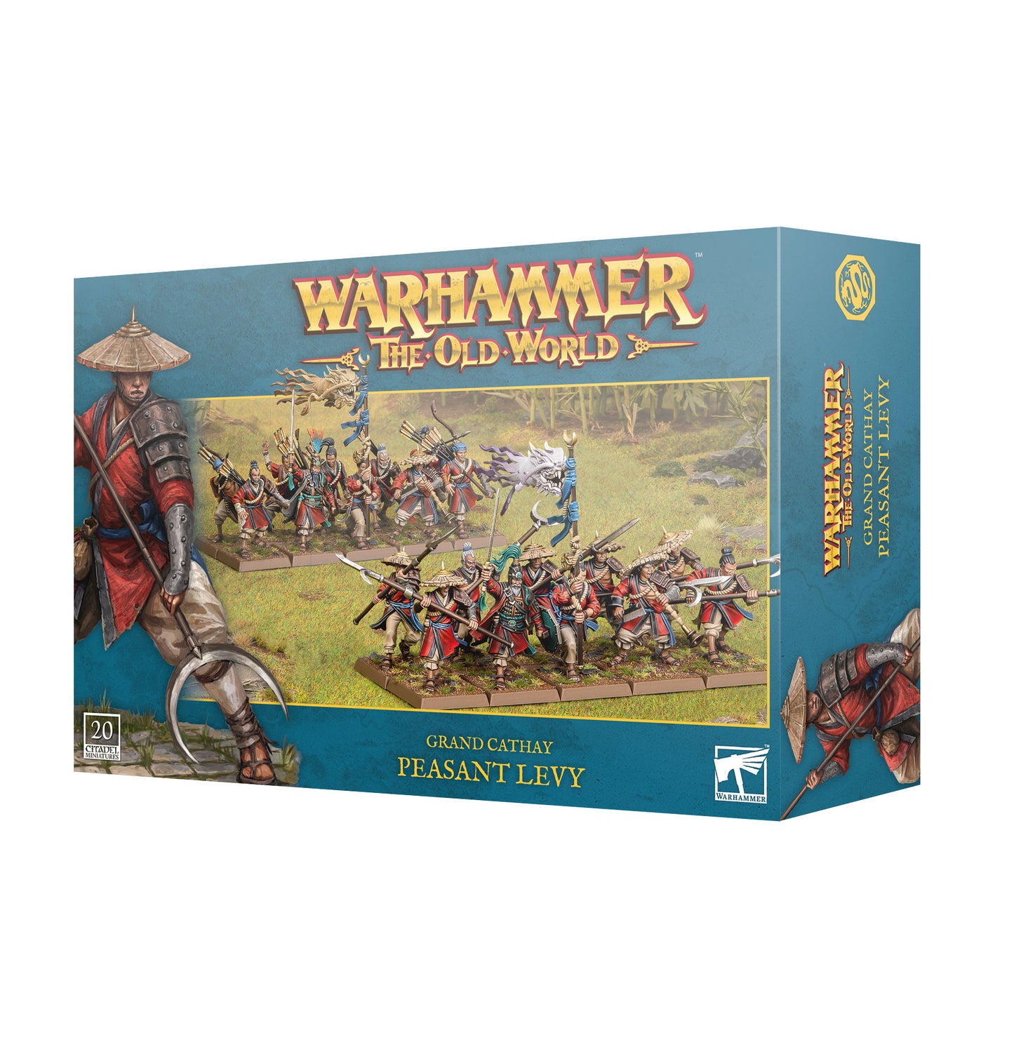 Warhammer The Old World Grand Cathay Peasant Levy