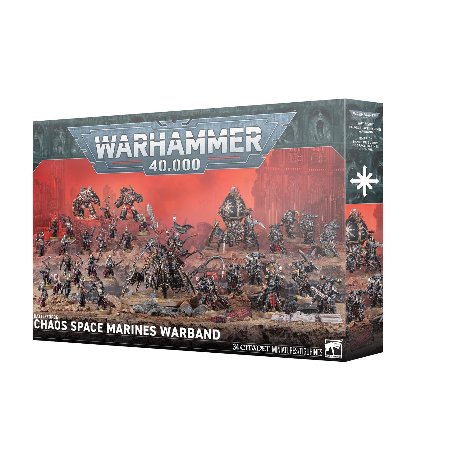 Warhammer 40K Chaos Space Marine Warband Battleforce