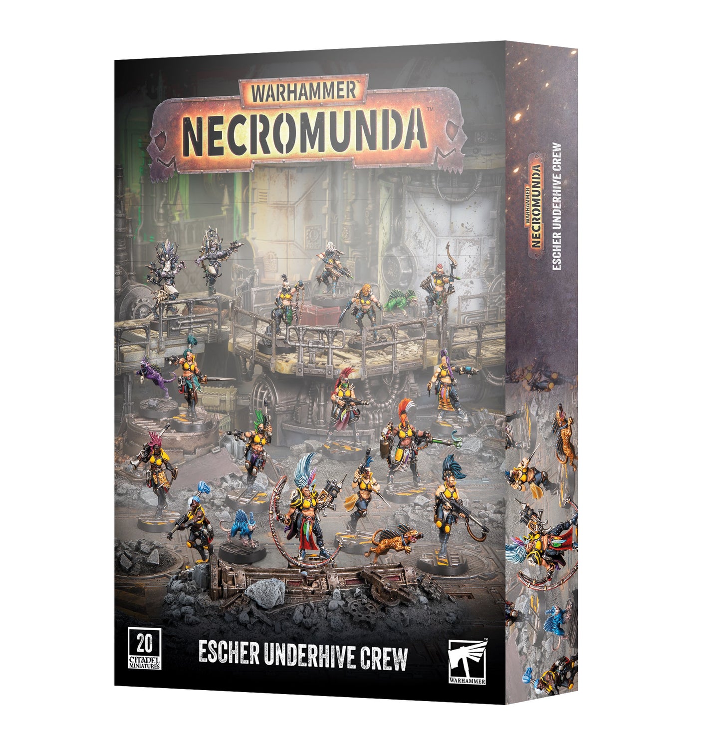Warhammer Necromunda Escher Underhive Crew