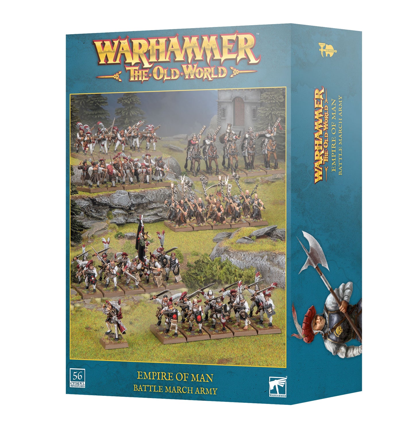 Warhammer The Old World Empire of Man Battlemarch Army