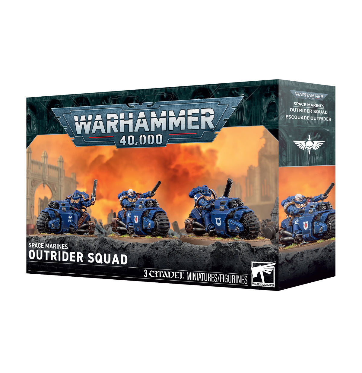 Warhammer 40k Space Marines Outrider Squad