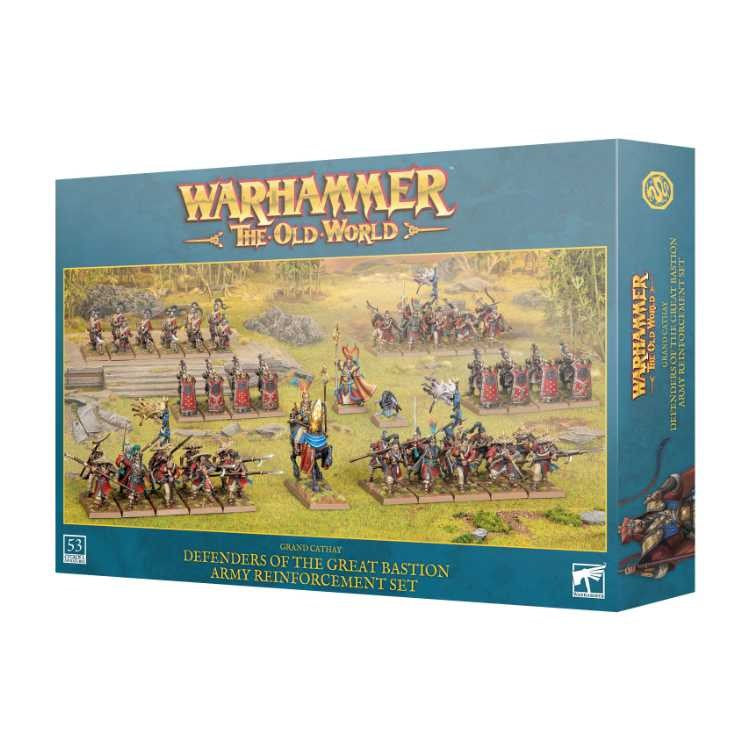Warhammer The Old World Grand Cathay Defenders of the Great Bastion Army Reinforcement Set